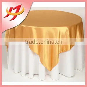 New Arrival Fancy and Elegant Wedding Satin Table Overlay thumbnail-4