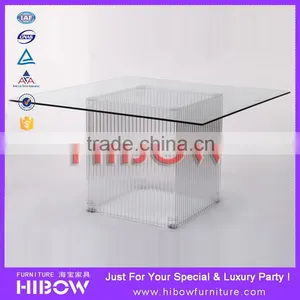 Transparent Resin Table for Wedding T004 thumbnail-1