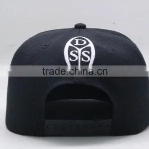 New Arrival Custom Multicolor 3D Puff Embroidery Snapback Black thumbnail-5