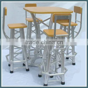 Truss Style Bar Table and Chairs Sale thumbnail-1