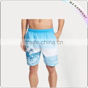Men's Light Purple Stretch Boardshort thumbnail-1