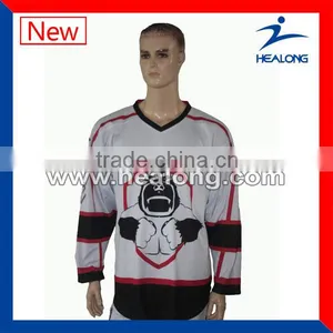 Cheap Sublimation Reversible Ice Hockey Uniform thumbnail-1