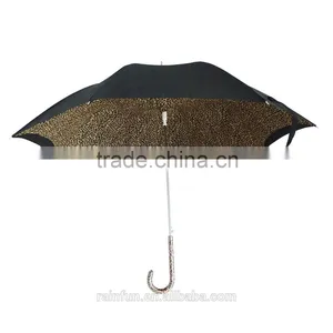 Double Layers Rustproof Automatic Long Umbrella thumbnail-1