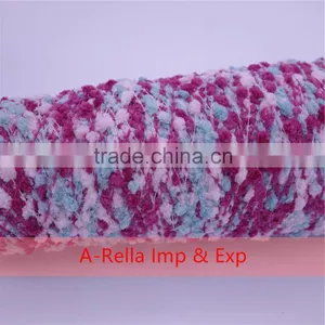 Polyester Yarn 6NM , Beads Yarn Dyed in Cone Knitting Yarn thumbnail-1