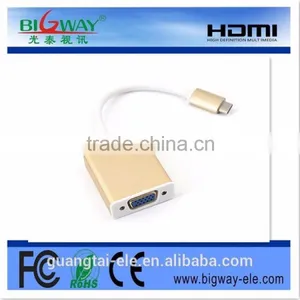 Hot Selling Type C to VGA Adapter Cable With High Quality and Factory Price thumbnail-3