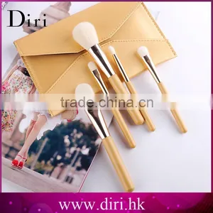 High Quality Travel Makeup Brushes Cheap Cosmetic 5pcs thumbnail-1