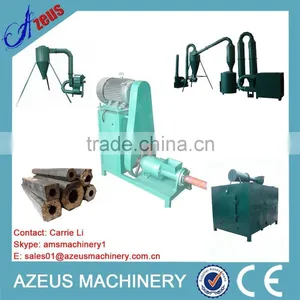 Biomass Charcoal Extruder Machine for Making Straw Briquette thumbnail-1