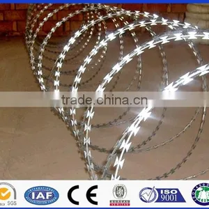Cheap Safety Netting Galvanized Stainless Steel Razor Barbed Wire thumbnail-3