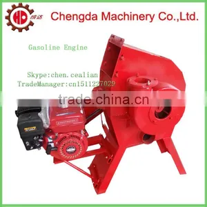 CF198A 7.5hp Gasoline Engine Conconut Shell Wood Sawdust Hammer Mill thumbnail-1