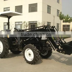 High Quality Wheeled Tractor With 4in1 Front End Loader, Backhoe thumbnail-1