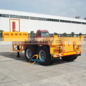 China Cheap 20ft Flatbed Trailer in Transportation thumbnail-1