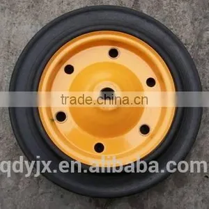 Hot Sale Pneumatic Rubber Solid Mute Beach Wheel thumbnail-2