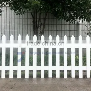 PVC Picket Fence/plastic Fence thumbnail-1