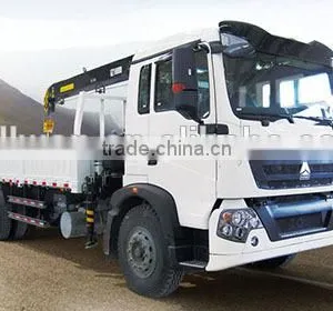 Promotion Hydraulic SINOTRUK Grua Montada a Camion Sizes thumbnail-4