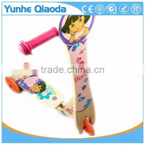 2016 New Wooden Toy Three Wheels Self Balancing Scooter for Kids thumbnail-5