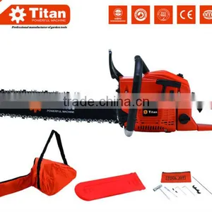 Titan 52cc Gas Chain Saw With CE, MD Certifications Air Powered Chain Saw thumbnail-1