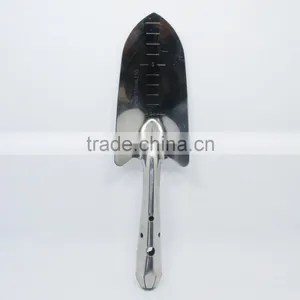 Best Selling Well Stainless Steel Shovel With Steel Handle Children Garden Spades Shovels With Degree Home Shovel for Kids thumbnail-2