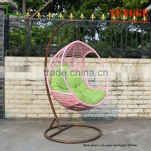 TG-16006 New Season Wide Round Rattan Swing Round Hanging Chair thumbnail-1