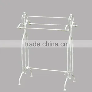 Antique White Water Proof Metal BarthroomTowel Rack PL08-34202 thumbnail-2