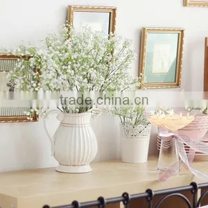 Modern Home Decoration Realistic Plastic Artificial Plant in Decorative Pots thumbnail-1