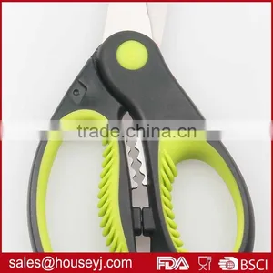 Utility Stainless Steel Kitchen Scissors With Pp+TPR Plastic Handle thumbnail-3