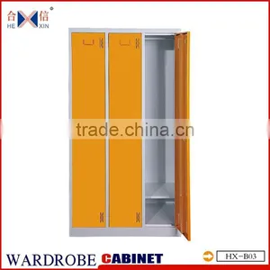 New Product Furniture Metal Wardrobe Cabinet thumbnail-1