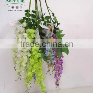 Artificial Hanging Rattan Wisteria Flowers Branch,wisteria Flowers thumbnail-6