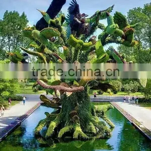 Chinese Goods Wholesale Garden Sculptureart Sculpture Modern Sculpture Outdoor Sculpture in Grass Decoration thumbnail-4