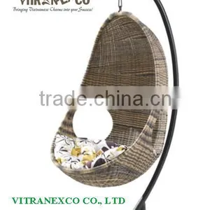 Hanging Indoor Rattan Swing thumbnail-1