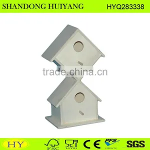 FSC Plywood Unfinished Bird Breeding Cage Wholesale thumbnail-1