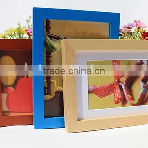 Wooden Photo Frame Multi-color Can be Customized thumbnail-3
