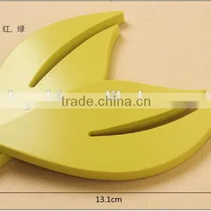 Original Design MDF Wood DIY 3D Wall Decor Leaf Shape Wall Stickers thumbnail-6