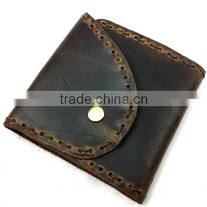 Crazy Horse Leather Atm Card Holder or Credit Card Holder Leather for Men thumbnail-1