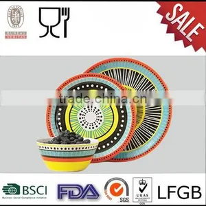 Hot Selling Melamine Dinnerware Sets Wholesale Melamine Tableware thumbnail-1