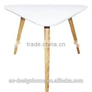 WHITE/NATURAL MDF/WOODEN TABLE thumbnail-1