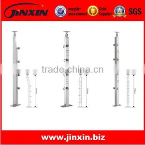 Stainless Steel Balustrade, Cross Bar Balustrade for Outdoor Steps thumbnail-1