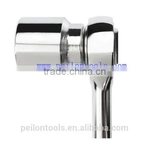 Carbon Steel Handle Wrench 3/4 '' Drive x 17'' Round Head Ratchet Combination Wrench thumbnail-3