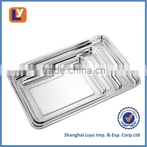 Magnetic Stainless Steel Square Tray Cookware thumbnail-1