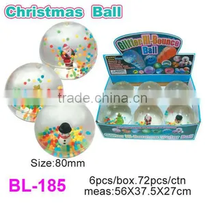Hi Bouncing Glitter Christmas Balls thumbnail-1