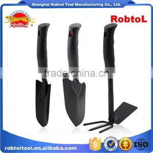 Garden Tool Set 3 Piece Kit Hand Folding Bag Stool Digger Weeder Rake Trowel Shovel Pruner Spade Hoe thumbnail-2