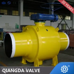 Api6D Fully Welded Pipeline Trunnion Mounted Ball Valve thumbnail-2