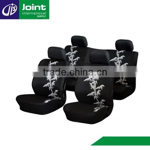 Universal Black Polyester Car Interior Cover Seat Car Auto Seat Covers In Seat Cushions Car Seat Headrest Covers thumbnail-1