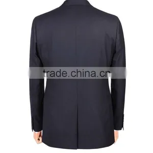 High Fashion Wool and Silk Trendy Tuxedos With Shiny Satin on Lapel thumbnail-2