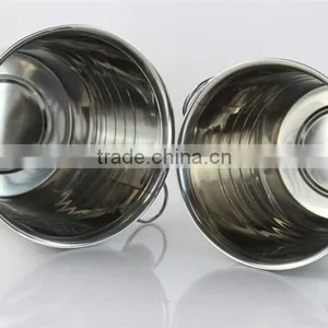 Wholesale Champagne Beer Ice Bucket Custom Bulk China Stainless Steel Metal Ice Bucket thumbnail-6