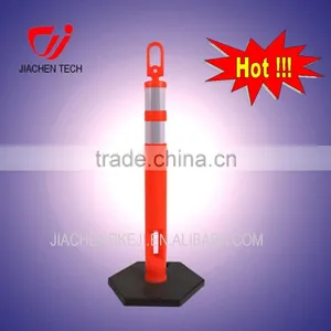 High Quality Rubber Base Plastic Stanchion thumbnail-1