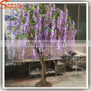 Factory Price Customized China Artificial Wisteria Tree Wedding Decoration Artificial Wisteria thumbnail-4