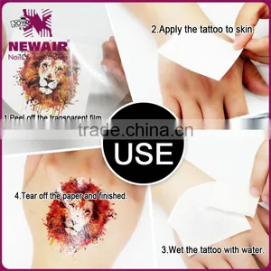 Newair OEM Promotional Black Temporary Tattoo for Adults thumbnail-6