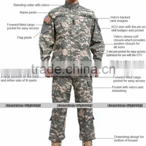 ACU Field Military Uniform Set Jackets & Pants thumbnail-2