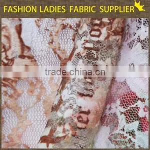 Fabric for Work Wear Embroidery Cotton Lace Crochet Wedding Dress 2014 thumbnail-1