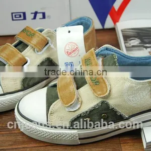 GZY Factory Guangzhou Stock Lot Lovely Breathable Canvas Shoes Kids thumbnail-5